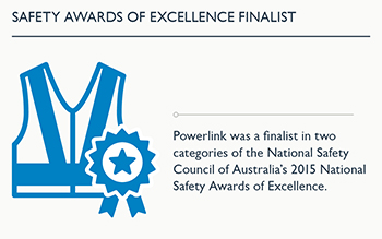 2015-16 Annual Report Theme Safety Award