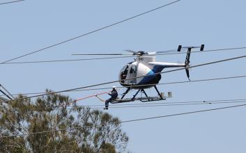 Specialist helicopters take to the skies in Brisbane and Moreton Bay regions