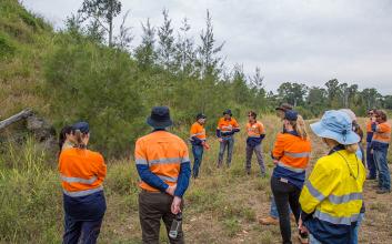 Site visit highlights solutions