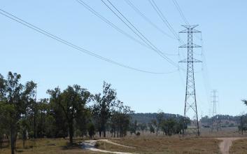 Calvale to Halys transmission line