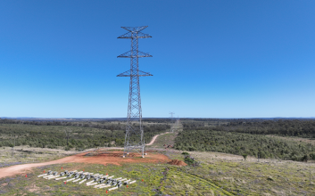 100th tower stands tall for wind farm connection