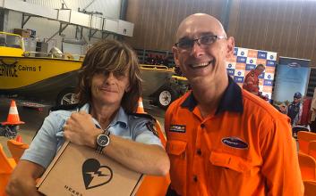 SES equipment handover event