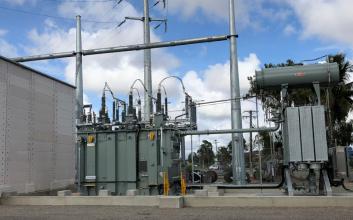 Transformer at Garbutt Substation