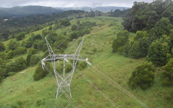 Helicopter Inspections of transmission lines