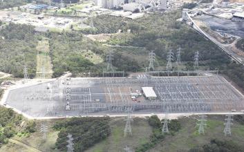 Aerial photo of Tarong Substation
