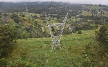 Palmwoods transmission line