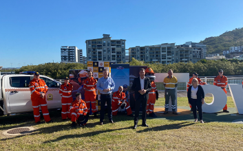 SES partnership launch event in Townsville