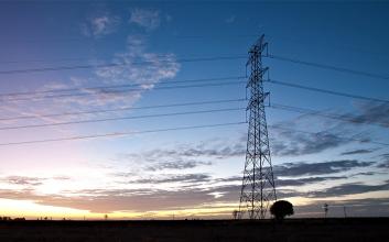 Transmission lines with sunset