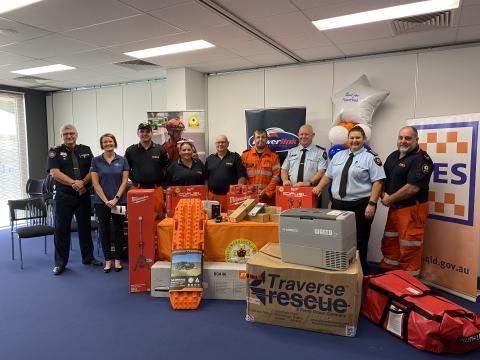 SES Equipment Handover