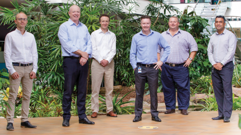 Representatives from BoM and Powerlink