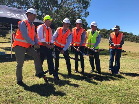 Coopers Gap Sod Turning